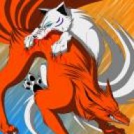 9 fox kyubi girl