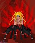kyuubi sage itachi naruto